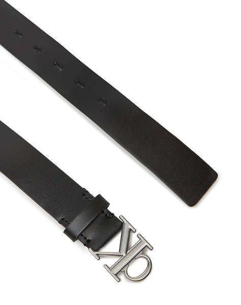 CALVIN KLEIN Monogram Plaque Buckle 30MM
