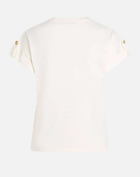 TOMMY HILFIGER GOLD BUTTON MDRN C-NK SS TEE