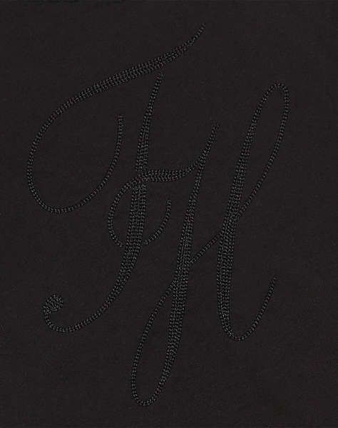 TOMMY HILFIGER FLORAL SCRIPT MDRN C-NK SS TEE