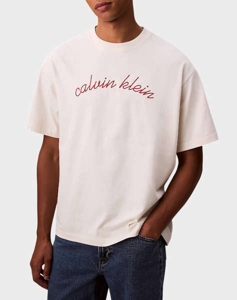 CALVIN KLEIN JEANS SS CNTR CHN STTCH 16