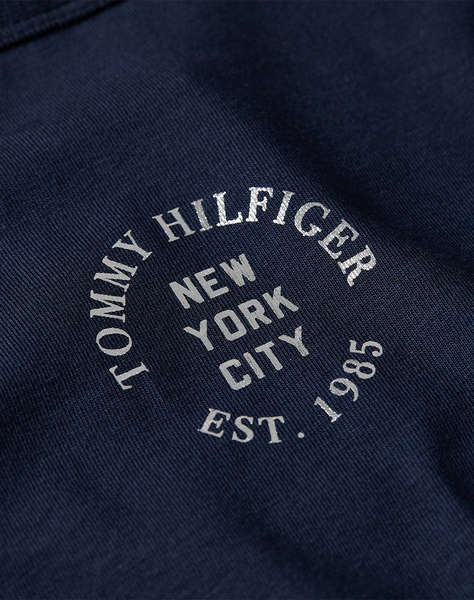 TOMMY HILFIGER STAMP LOGO SLIM C-NK SS TEE