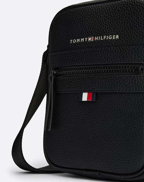 TOMMY HILFIGER JEANS ESSENTIAL PU MINI REPORTER (Размери: 17 x 6 x 21см.)