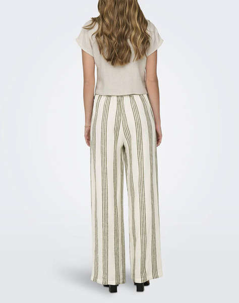 ONLY ONLSIESTA SS KNOT LIN BL SHIRT PNT NOOS