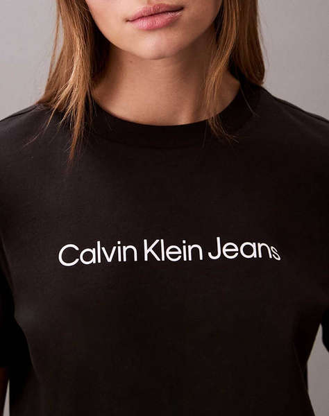 CALVIN KLEIN JEANS A- INST LOGO CLASSIC TEE SS
