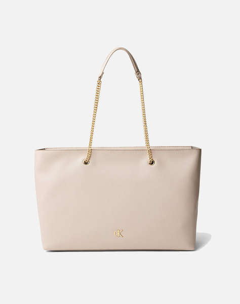 CALVIN KLEIN MINIMAL MONOGRAM CHAIN TOTE (Размери: 34 x 36 x 14см.)