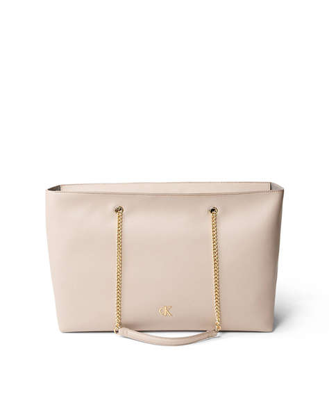 CALVIN KLEIN MINIMAL MONOGRAM CHAIN TOTE (Размери: 34 x 36 x 14см.)