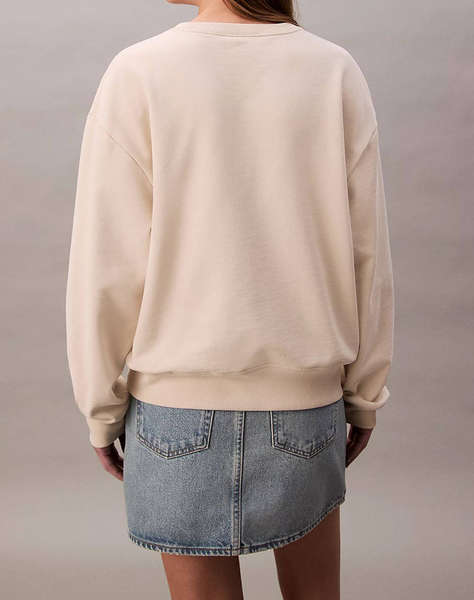 CALVIN KLEIN JEANS LS MONOLOGO FRENCH TERRY RLXD CN