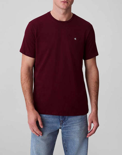 CALVIN KLEIN JEANS SS SMOOTH CTTN SOLID CREWNK TEE