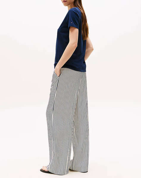 TOMMY HILFIGER LUREX SCRIPT REG C-NK SS TEE