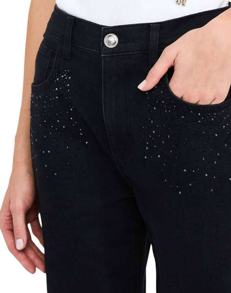 LIU JO DENIM_UF5D02_ECS PANT.BOY CULT STRASS ДАМСКИ ПАНТАЛОНИ