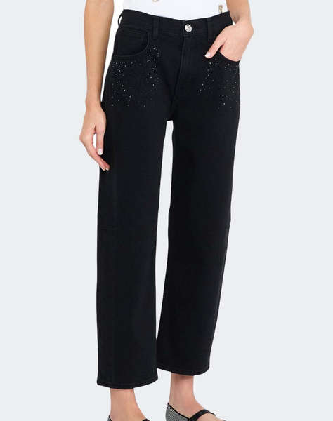 LIU JO DENIM_UF5D02_ECS PANT.BOY CULT STRASS ДАМСКИ ПАНТАЛОНИ