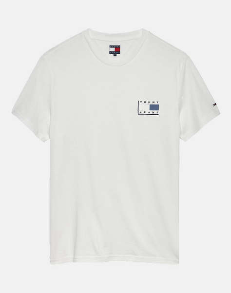 TOMMY JEANS TJM SLIM POP COLOR FLAG TEE EXT