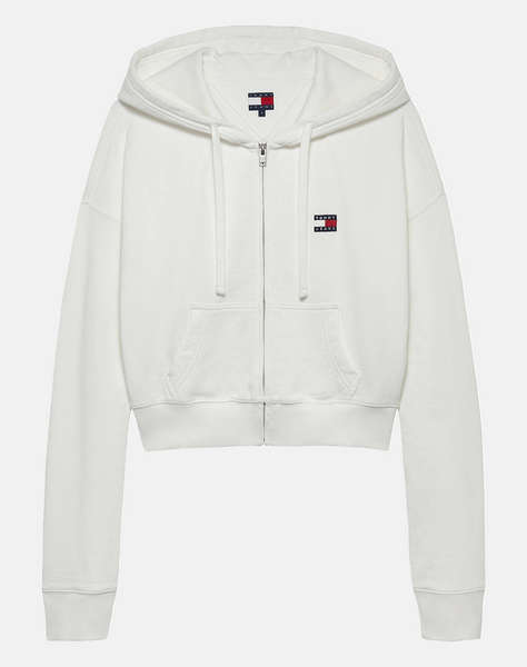 TOMMY JEANS TJW BXY CRP ZIP THRU HOODIE