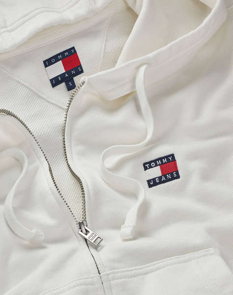 TOMMY JEANS TJW BXY CRP ZIP THRU HOODIE