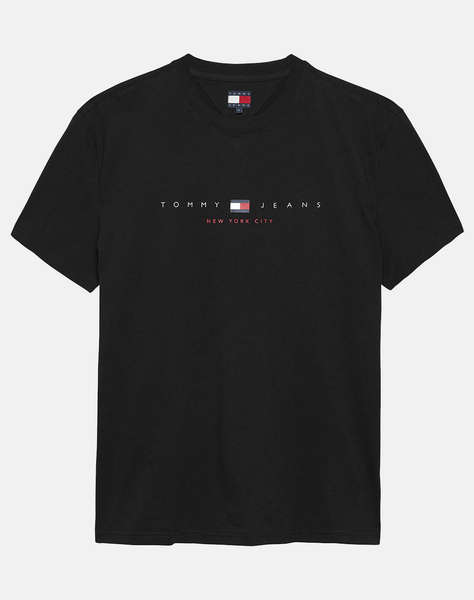 TOMMY JEANS TJM REG FLAG LINEAR SS TEE EXT