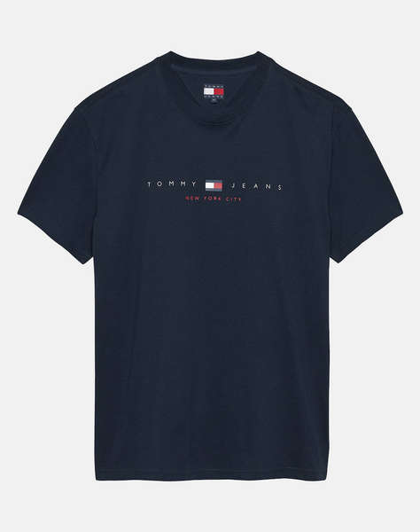 TOMMY JEANS TJM REG FLAG LINEAR SS TEE EXT