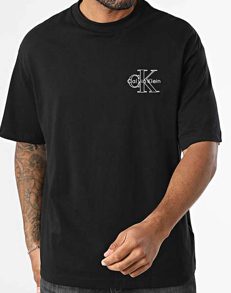 CALVIN KLEIN JEANS A- SS REL SEASONAL MONOLOGO TEE
