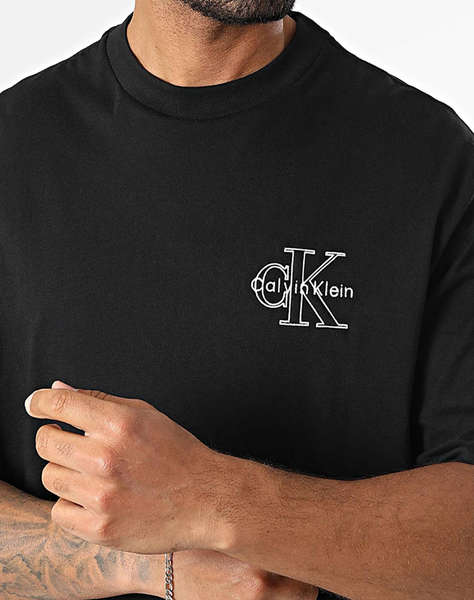 CALVIN KLEIN JEANS A- SS REL SEASONAL MONOLOGO TEE
