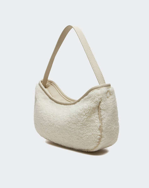 CALVIN KLEIN TEDDY SHOULDERBAG