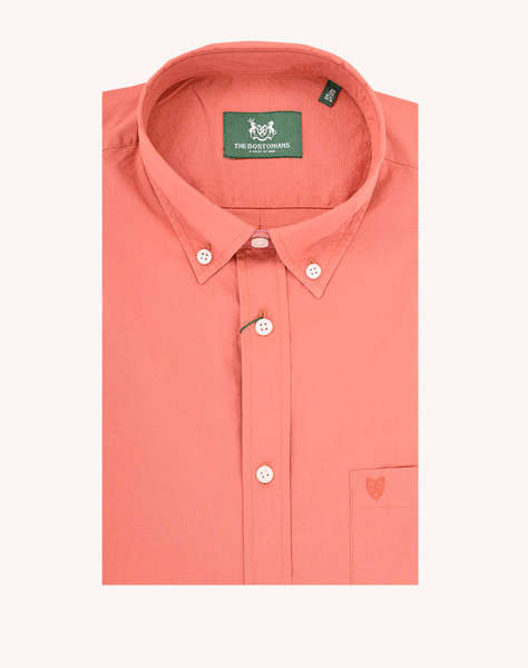 THE BOSTONIANS РИЗА POPLIN REGULAR FIT Plain POPLIN Button-down Regular Fit