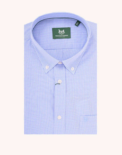 THE BOSTONIANS РИЗА CHESTER POPLIN REGULAR FIT MiniCheck Button-down Regular Fit