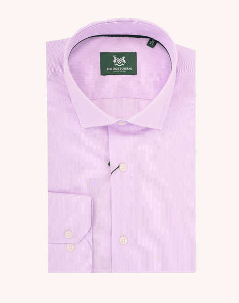 THE BOSTONIANS РИЗА ACORN POPLIN CUSTOM FIT Stripe POPLIN Semi-rex Custom FIT