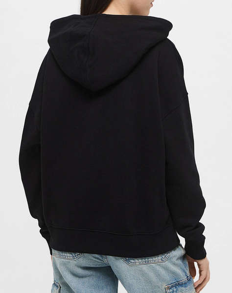 GUESS JEANS GJ OVER HOOD EMBRO SWEATSHIRT WOMEN''S SWEATSHIRT