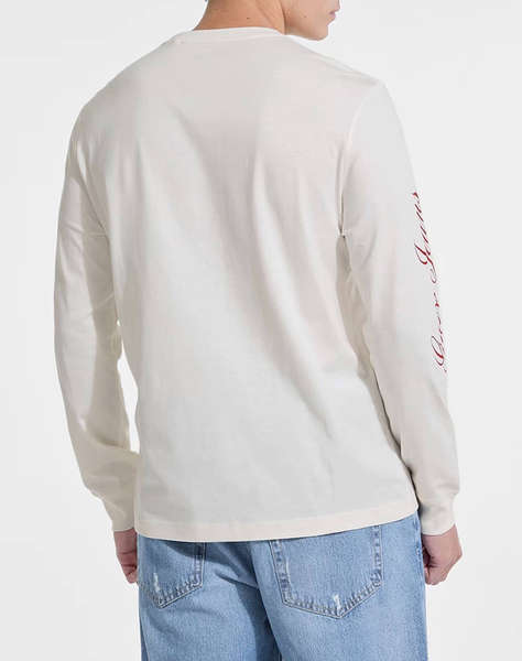 GUESS JEANS GJ CN LS REG PRINT ON SLEEVE МЪЖКА ТЕНИСКА