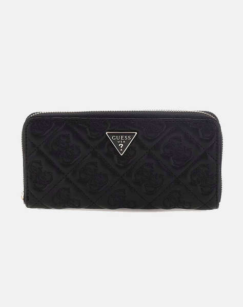 GUESS ADELASIA SLG LARGE ZIP AROUND ДАМСКИ АКСЕСОАРИ (Размери: 21 x 10 x 2см.)