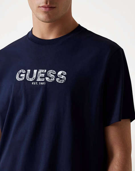 GUESS SS BSC GUESS EMBROIDERY LOGO МЪЖКА ТЕНИСКА