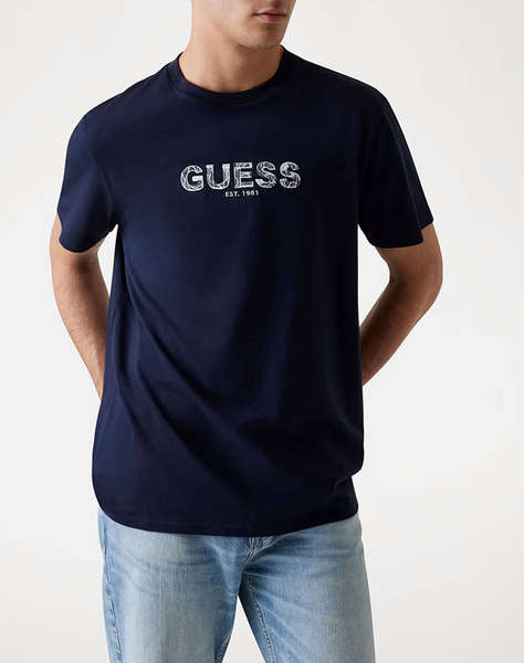 GUESS SS BSC GUESS EMBROIDERY LOGO МЪЖКА ТЕНИСКА