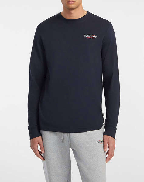 GUESS JEANS GJ LS CN SLIM AMERICAN TR TEE МЪЖКА ТЕНИСКА