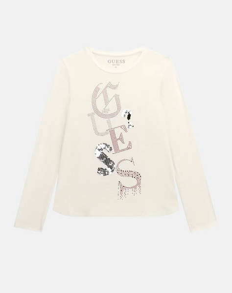 GUESS VSCOSE LS T-SHIRT BLOUSE GIRL МОМИЧЕ