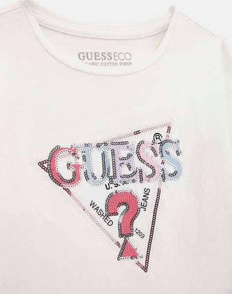 GUESS HIGH LOW LS T-SHIRT BLOUSE GIRL МОМИЧЕ