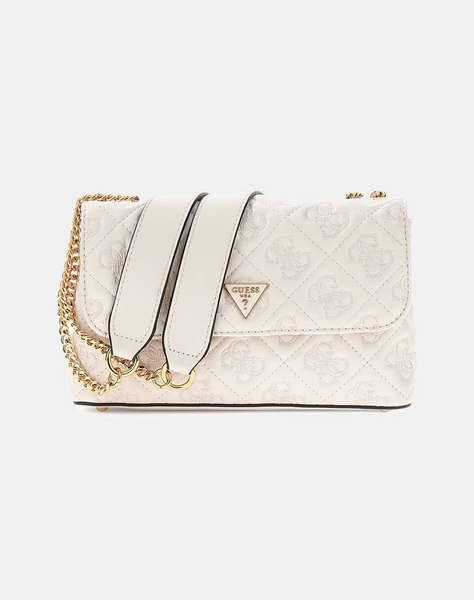 GUESS ADELASIA CNVRTBLE XBODY FLAP ДАМСКА ЧАНТА (Размери: 25 x 15 x 7см.)