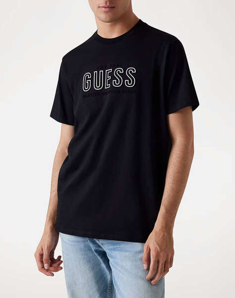 GUESS SS BSC GUESS EMBOSSED LOGO TEE МЪЖКА ТЕНИСКА