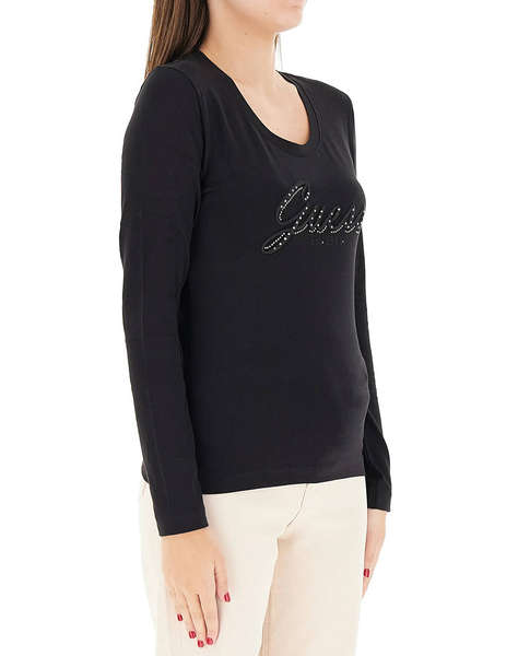 GUESS CN LS EMBRO SCRIPT LOGO TEE МЪЖКА ТЕНИСКА