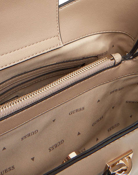 GUESS LEFIA LARGE HOBO ДАМСКА ЧАНТА (Размери: 33 x 24 x 11см.)