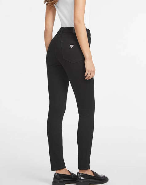 GUESS JEANS GJ G05 HIGH RISE SKI - ECO RECY CO HAJAR SS BLACK ДАМСКИ ПАНТАЛОНИ