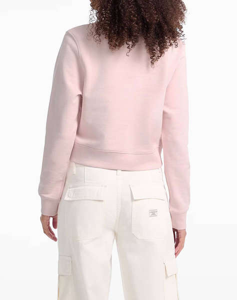 GUESS JEANS GJ CN CROPPED FLOWER SWEAT WOMEN''S SWEATSHIRT