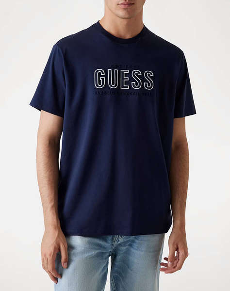 GUESS SS BSC GUESS EMBOSSED LOGO TEE МЪЖКА ТЕНИСКА