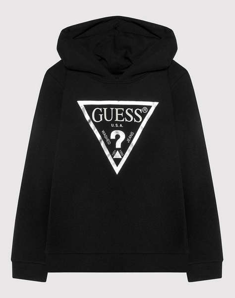 GUESS HOODED LS FLEECE_CORE СУИТШЪРТ GIRL МОМИЧЕ