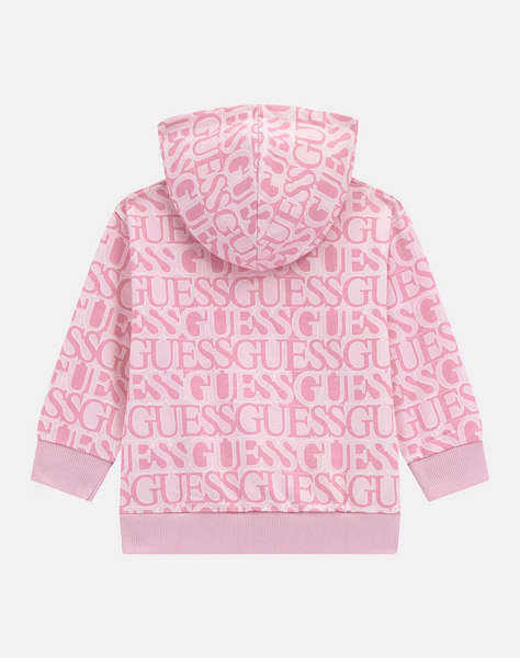 GUESS HOODED LS ACTIVE TOP СУИТШЪРТ GIRL МОМИЧЕ
