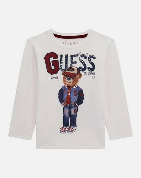 GUESS LS T-SHIRT BLOUSE CHILDREN BOY