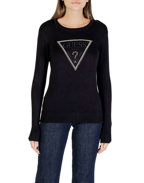 GUESS LS CN KIARA TRIANGLE LOGO SWTR ПЛЕТЕНИ ДАМСКИ ДРЕХИ