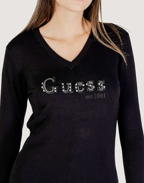 GUESS LS VN KENZIE LOGO SWTR ПЛЕТЕНИ ДАМСКИ ДРЕХИ