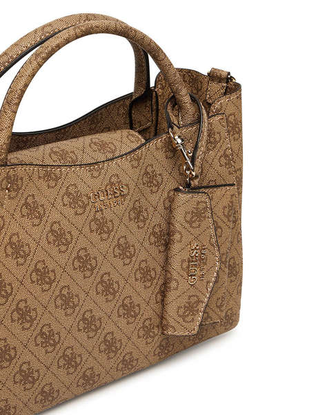 GUESS BRENTON SML GIRLFRIEND SATCHEL ДАМСКА ЧАНТА (Размери: 28 x 19 x 10см.)