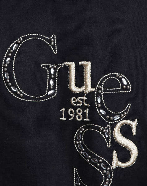 GUESS BAT SLEEVE KASSIDY LOGO SWTR ПЛЕТЕНИ ДАМСКИ ДРЕХИ