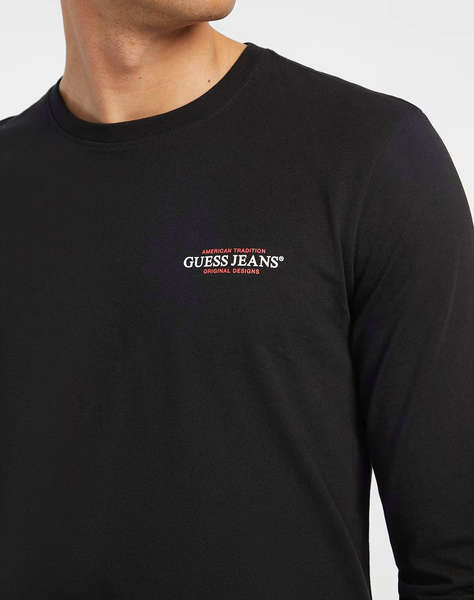 GUESS JEANS GJ LS CN SLIM AMERICAN TR TEE МЪЖКА ТЕНИСКА