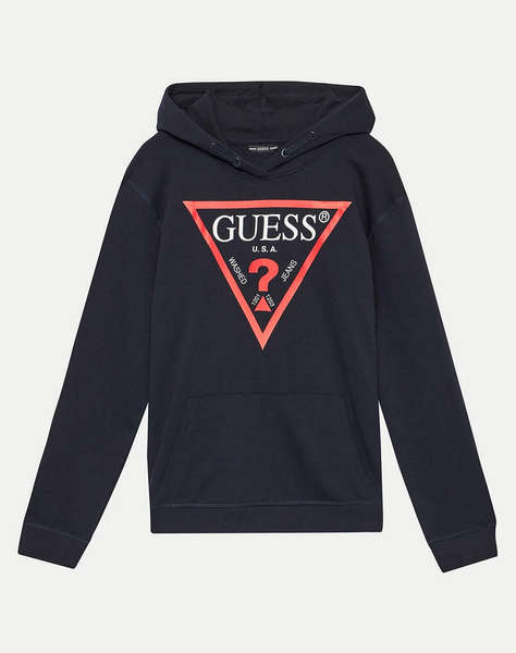 GUESS HOODED FLEECE_CORE СУИТШЪРТ CHILDREN BOY
